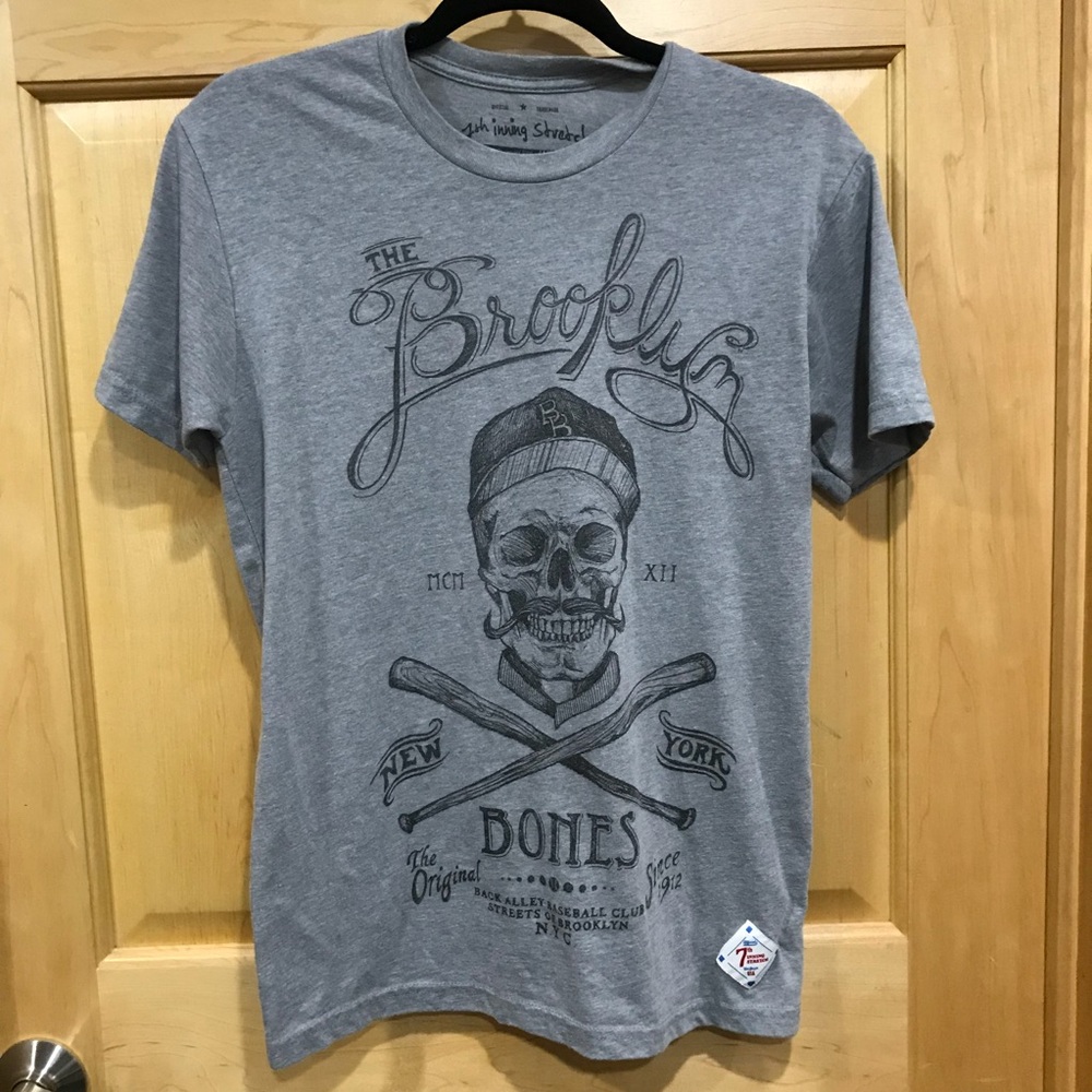 BOGO 7th Inning Stretch Brooklyn Bones crew t-s…